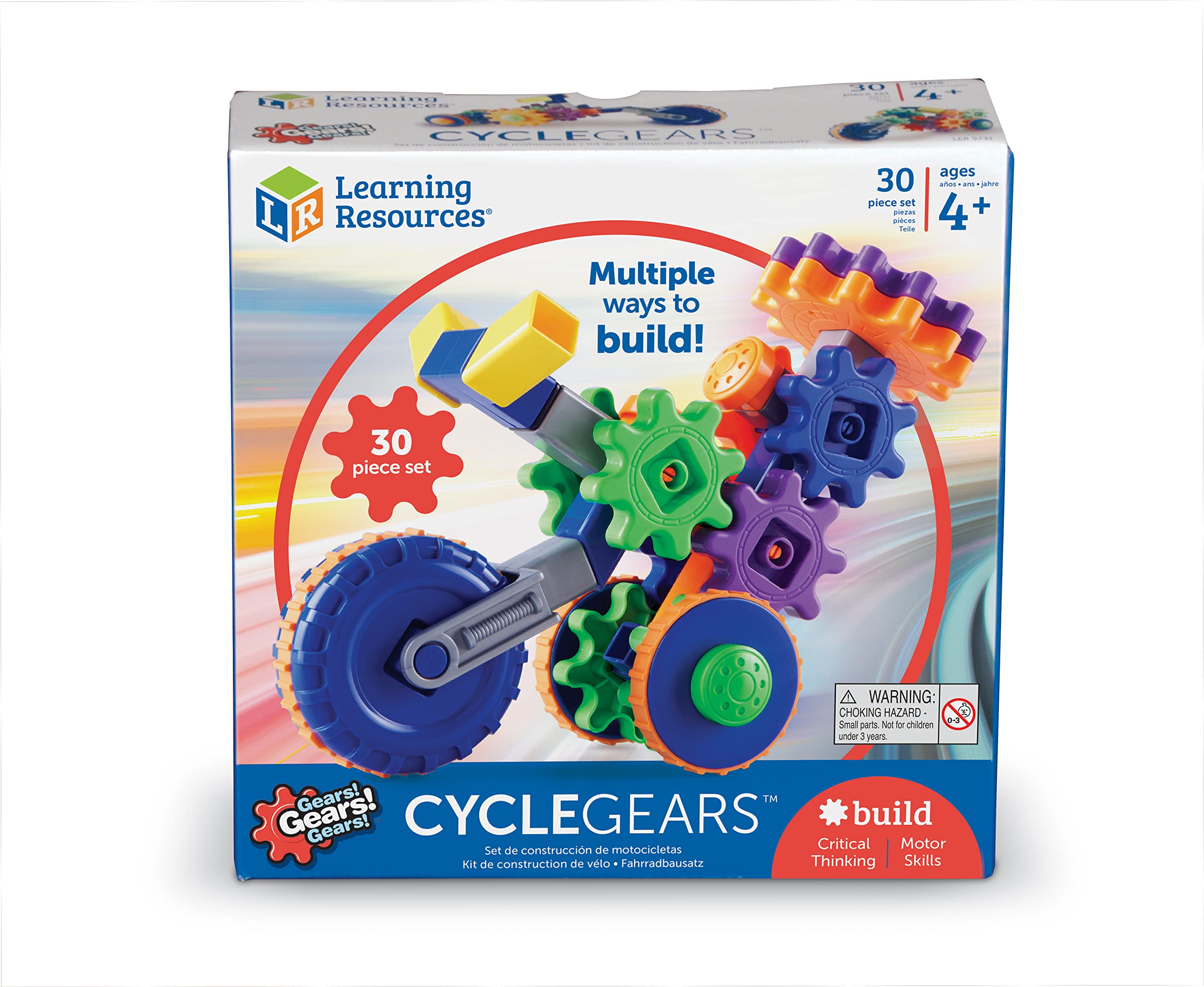 Foto 7 pulgar | Toy Learning Resources Gears! ¡engranajes! ¡engranajes! Cycle Gears, 30 Piezas - Venta Internacional.