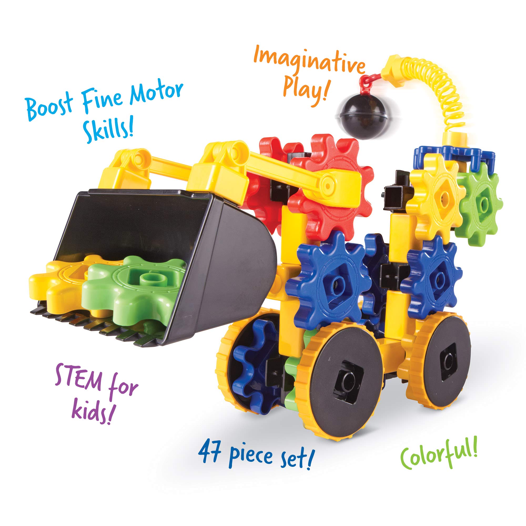 Foto 4 pulgar | Toy Learning Resources Gears! Wreckergears Ler9237, 47 Piezas - Venta Internacional.