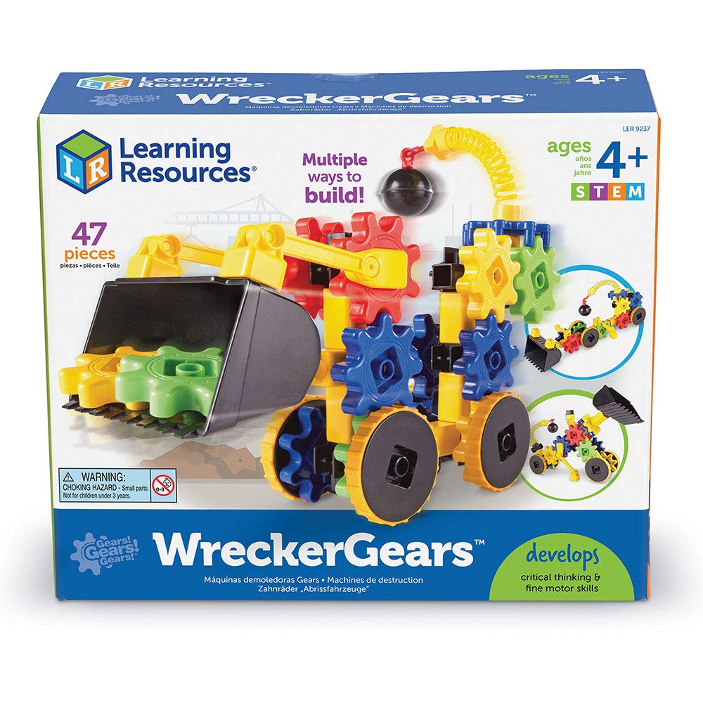 Foto 8 pulgar | Toy Learning Resources Gears! Wreckergears Ler9237, 47 Piezas - Venta Internacional.