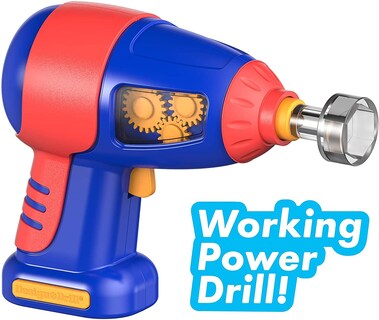 Foto 2 | Motocicleta De Policía Toy Educational Insights Design & Drill Bolt Buddies - Venta Internacional.