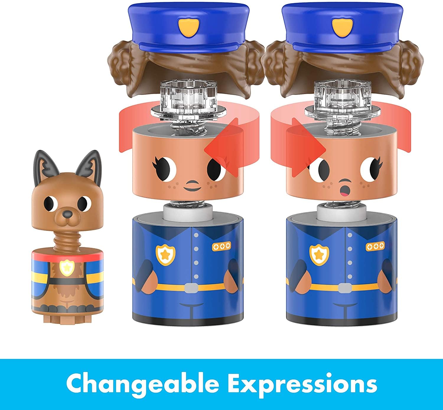 Foto 6 pulgar | Motocicleta De Policía Toy Educational Insights Design & Drill Bolt Buddies - Venta Internacional.