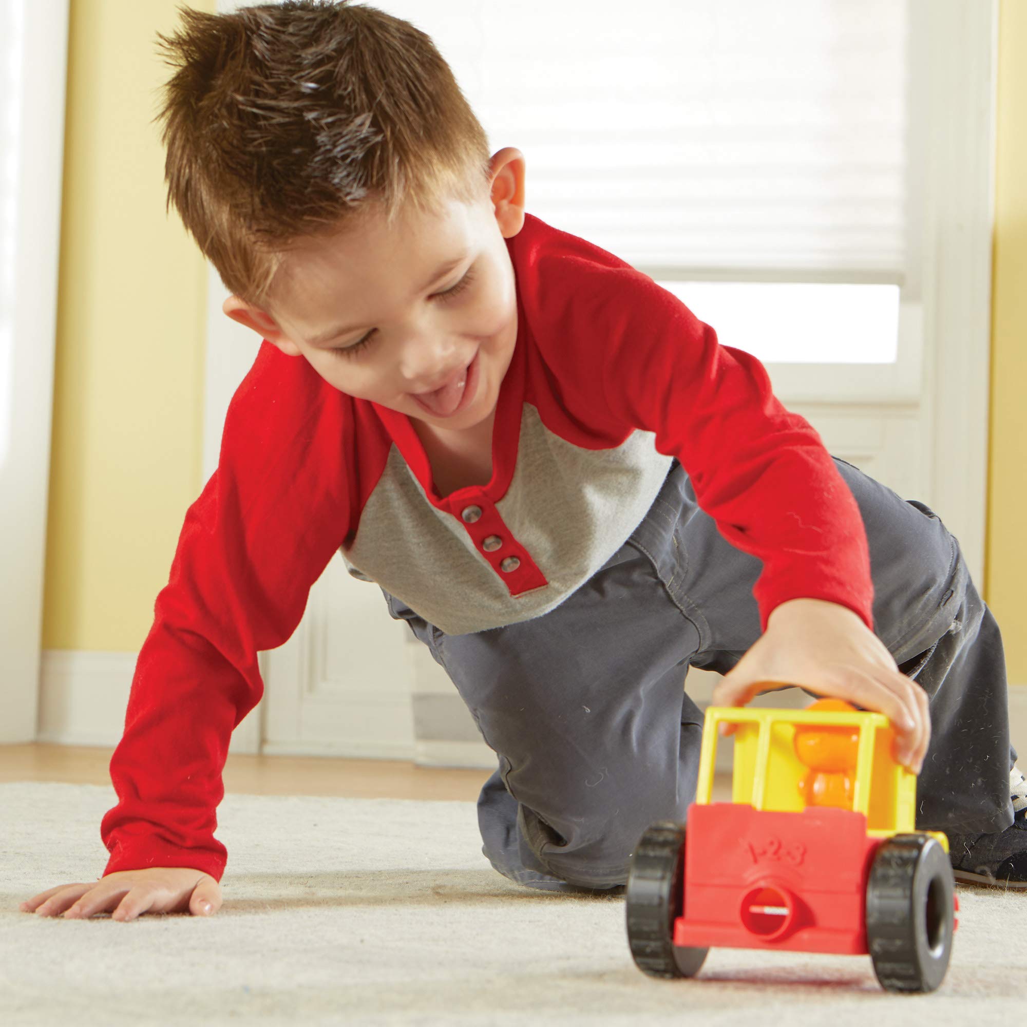 Foto 2 | Recursos De Aprendizaje Sobre Juguetes De Construction Crew 1-2-3 ¡constrúyelo! - Venta Internacional.