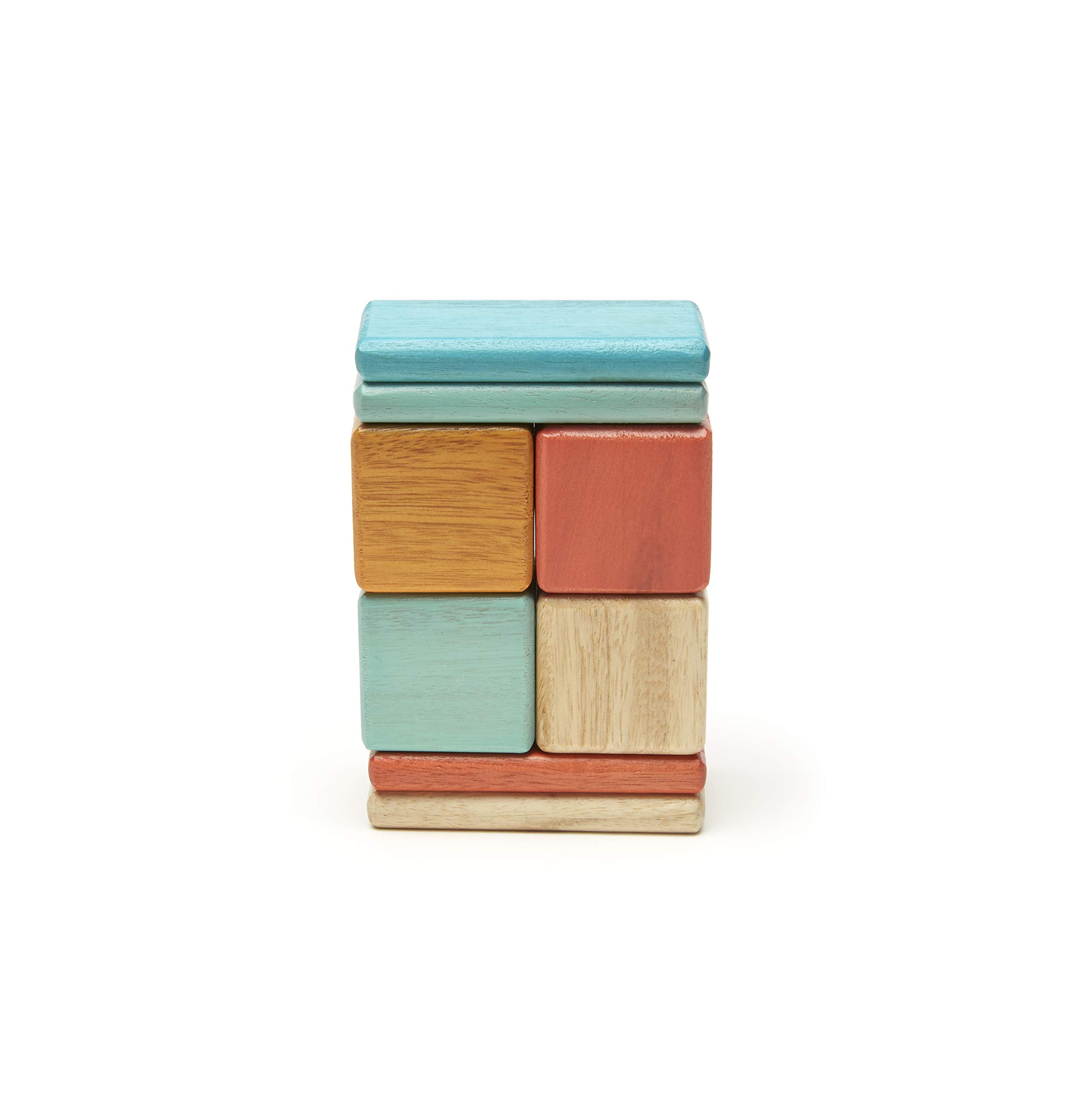 Foto 5 pulgar | Juego De 8 Bloques Magnéticos De Madera Con Bolsillo Toy Tegu - Venta Internacional.