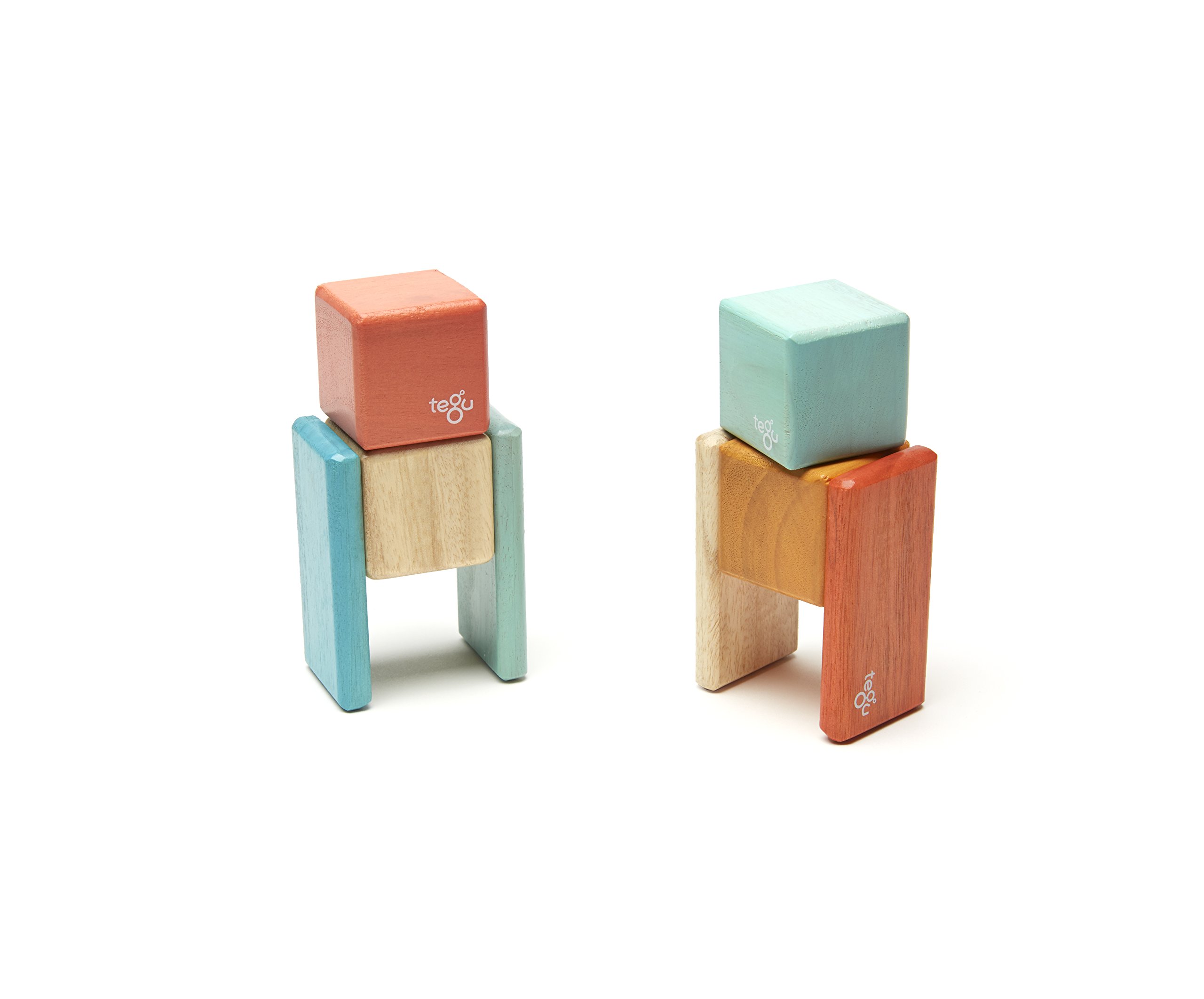 Foto 7 pulgar | Juego De 8 Bloques Magnéticos De Madera Con Bolsillo Toy Tegu - Venta Internacional.