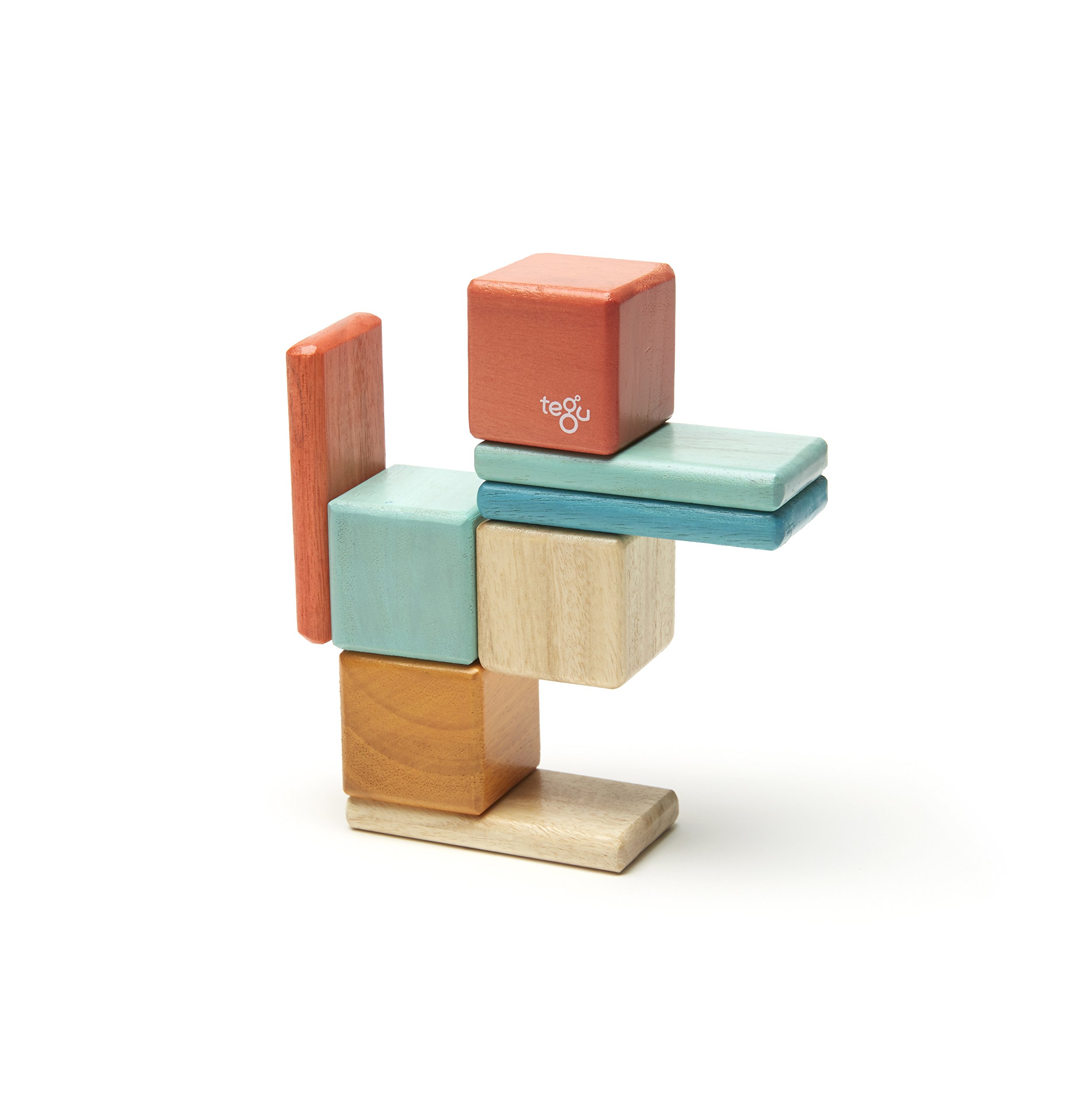 Foto 8 pulgar | Juego De 8 Bloques Magnéticos De Madera Con Bolsillo Toy Tegu - Venta Internacional.