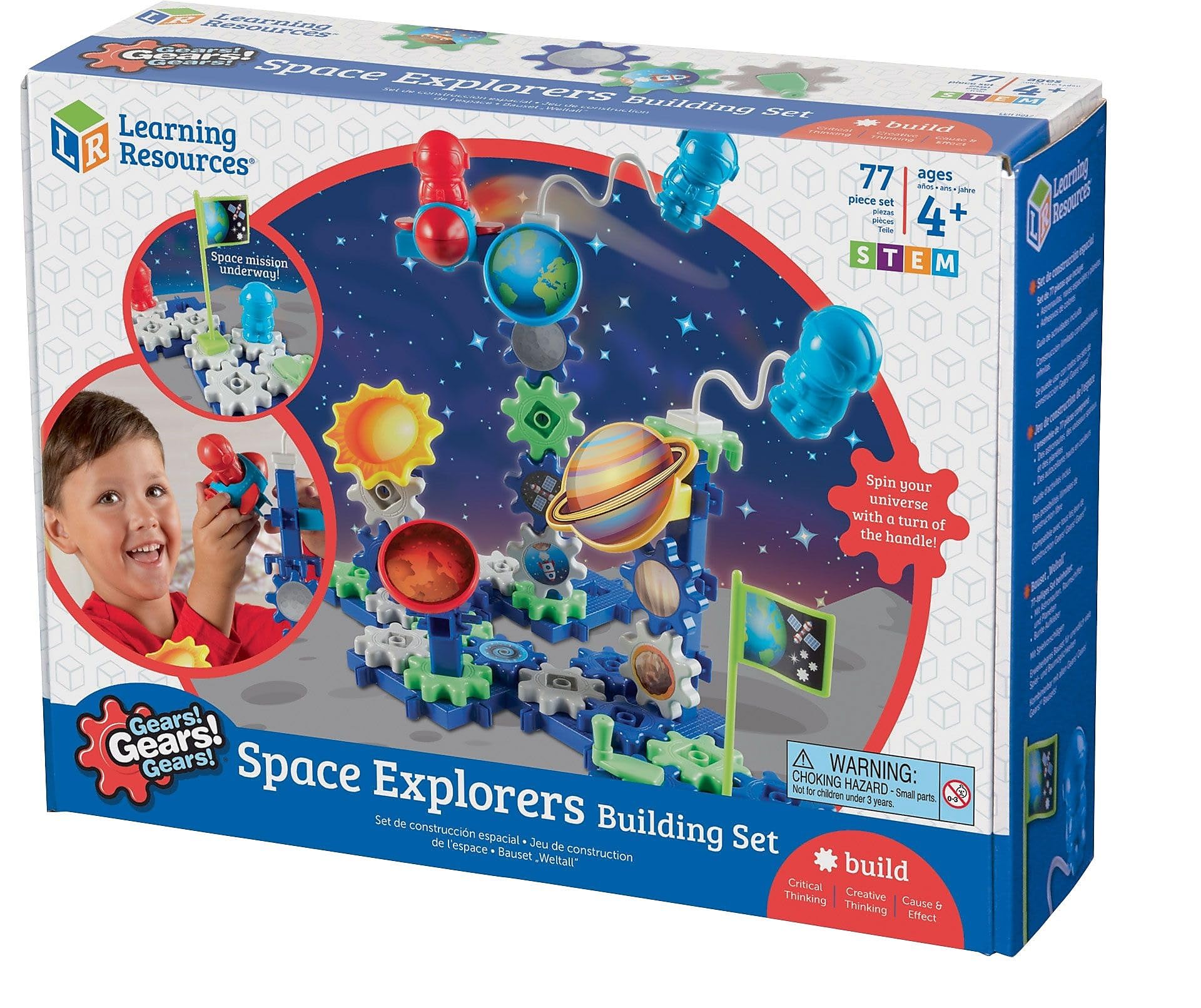 Building Set Learning Resources Gears! ¡engranajes! ¡engranajes! ¡espacio! - Venta Internacional.