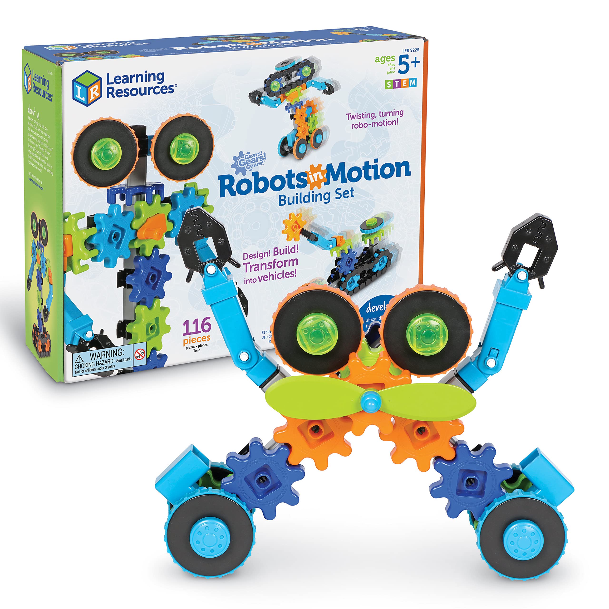 Building Set Learning Resources Gears! ¡engranajes! ¡engranajes! Robots - Venta Internacional.