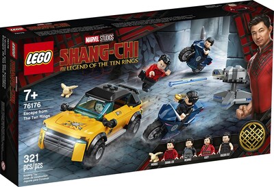 Foto 4 | Kit De Construcción Lego Marvel Shang-chi Escape From The Ten Rings 76176 Con 321 Piezas - Venta Internacional.