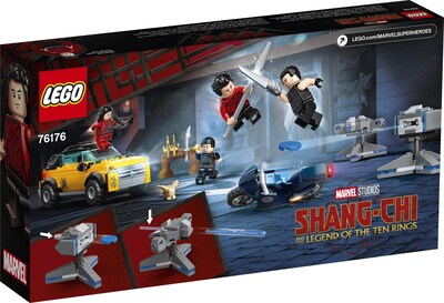 Foto 5 | Kit De Construcción Lego Marvel Shang-chi Escape From The Ten Rings 76176 Con 321 Piezas - Venta Internacional.