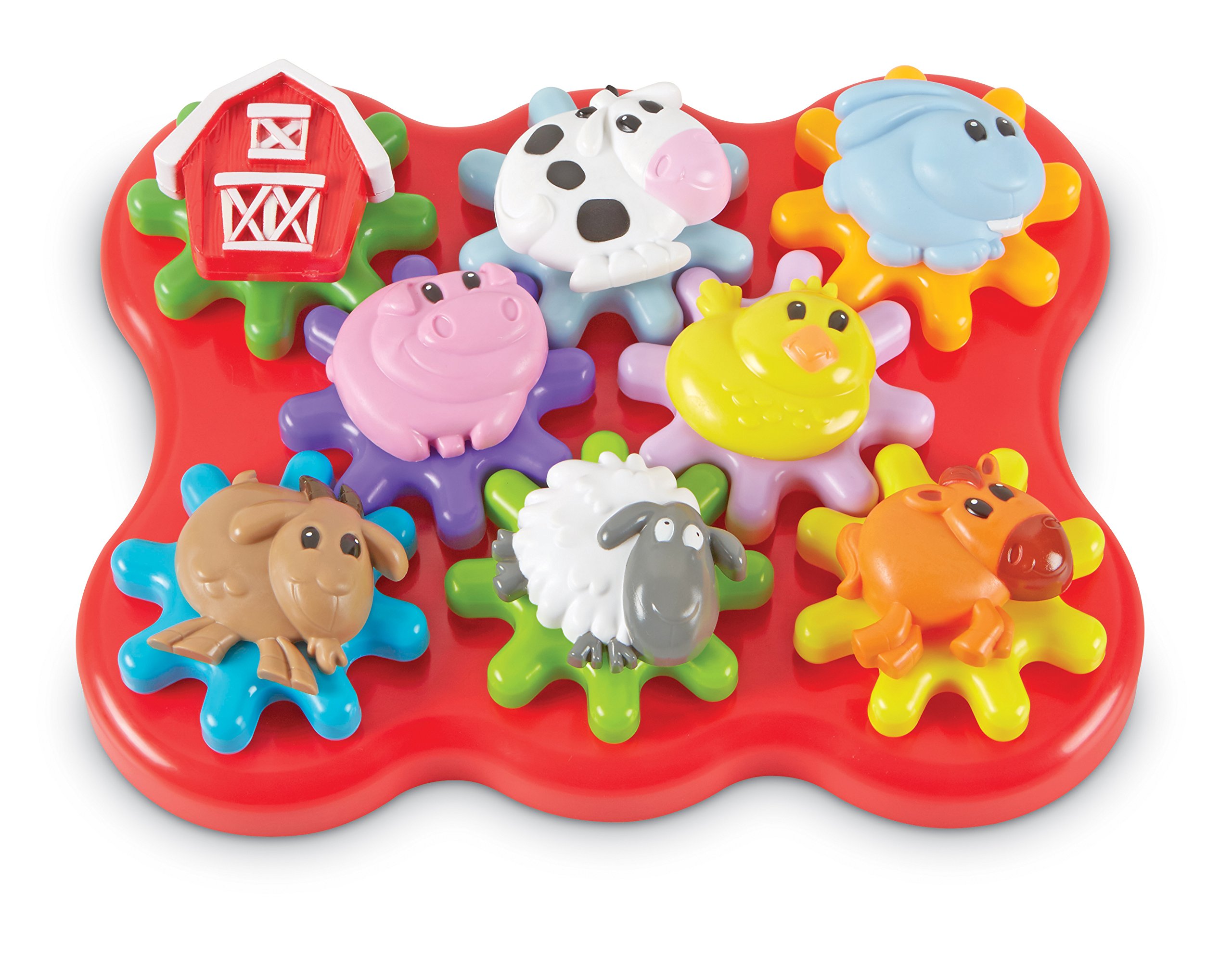 Recursos De Aprendizaje Sobre Juguetes Motrices Finos Build & Spin: Farm Friends - Venta Internacional.