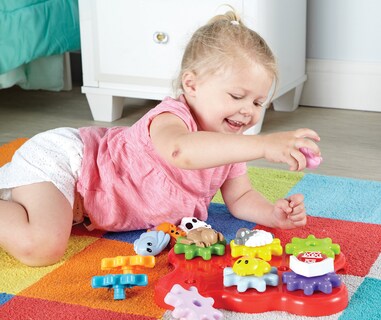 Foto 3 | Recursos De Aprendizaje Sobre Juguetes Motrices Finos Build & Spin: Farm Friends - Venta Internacional.