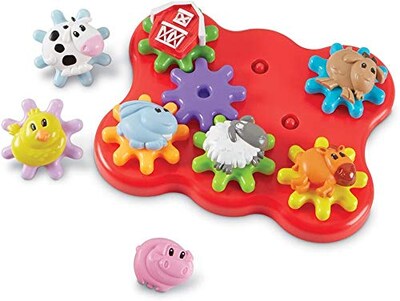 Foto 6 | Recursos De Aprendizaje Sobre Juguetes Motrices Finos Build & Spin: Farm Friends - Venta Internacional.