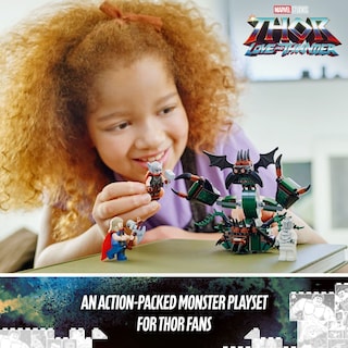 Foto 2 | Juguete De Construcción Lego Marvel Attack On New Asgard Thor 76207 - Venta Internacional.