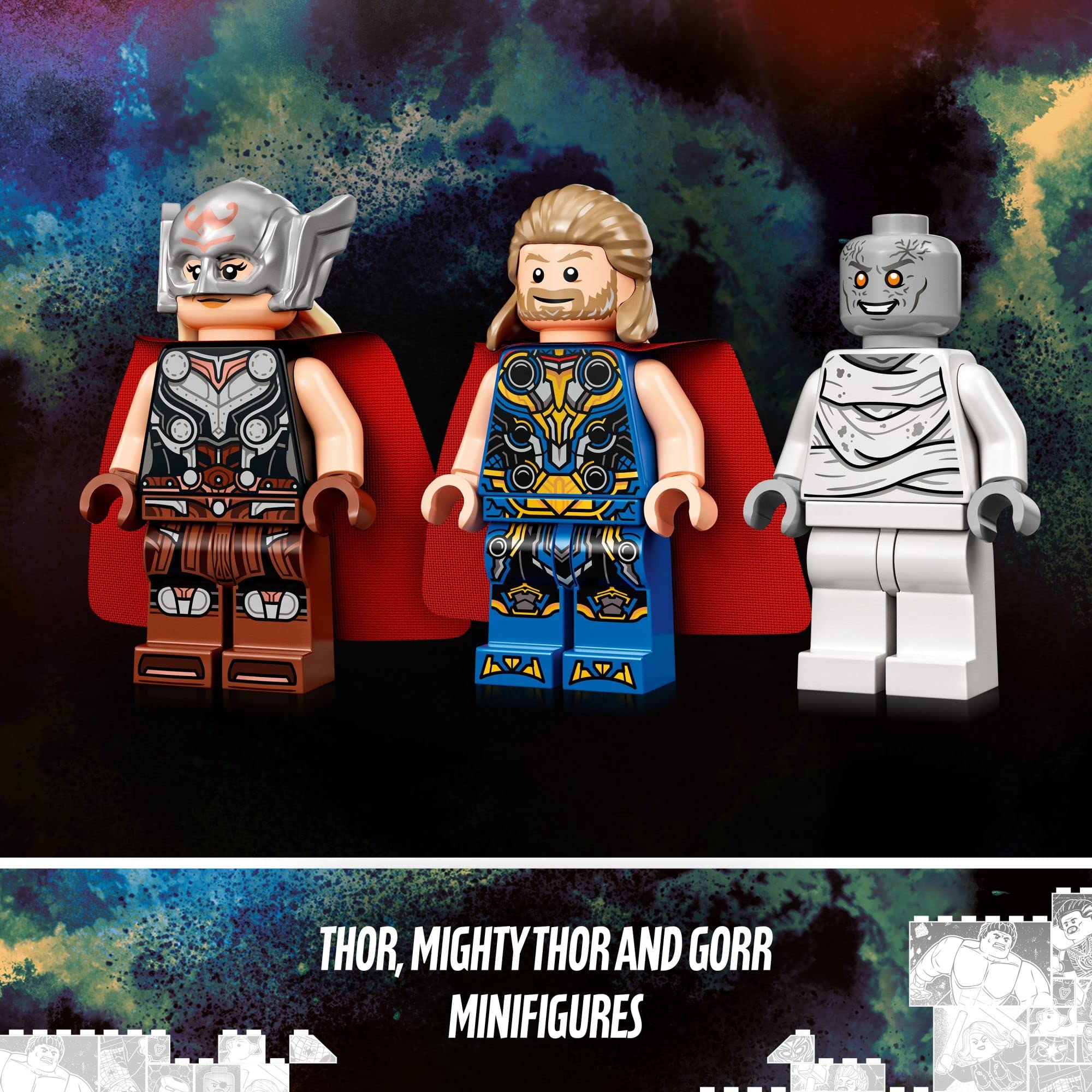 Foto 6 pulgar | Juguete De Construcción Lego Marvel Attack On New Asgard Thor 76207 - Venta Internacional.