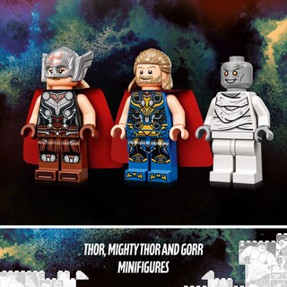 Foto 5 | Juguete De Construcción Lego Marvel Attack On New Asgard Thor 76207 - Venta Internacional.