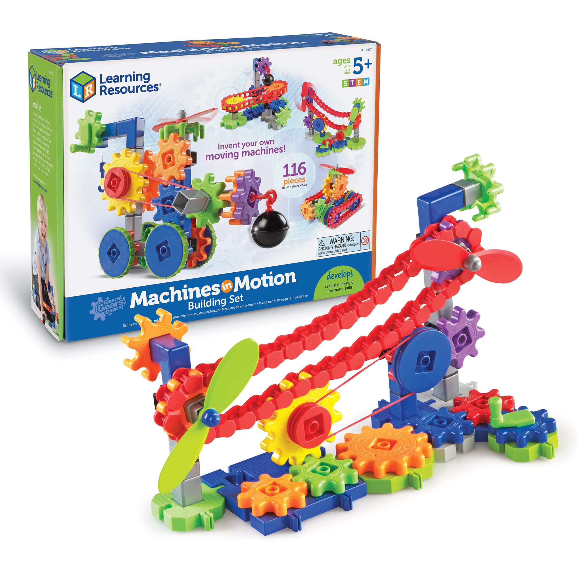 Toy Learning Resources Gears! ¡engranajes! ¡engranajes! Máquinas En Movimiento - Venta Internacional.