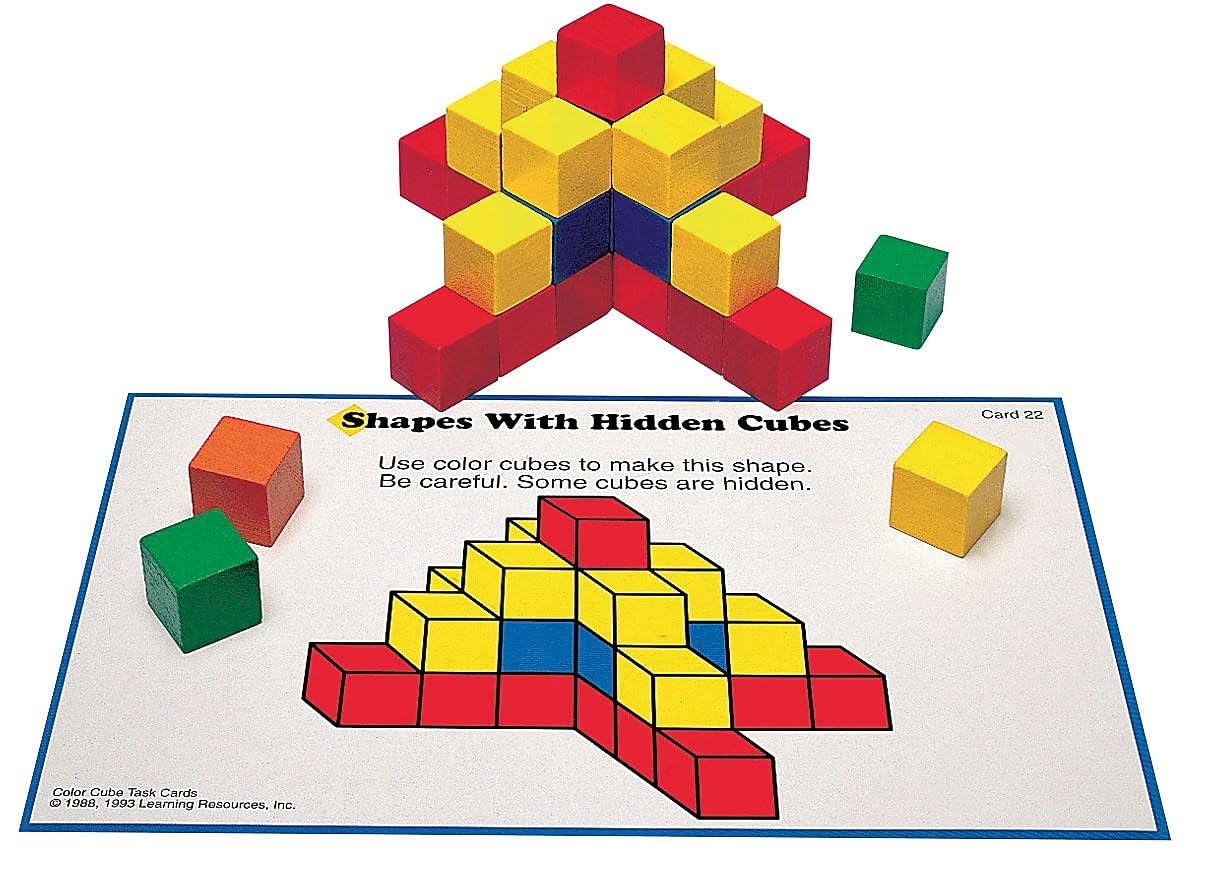 Color Cubes Learning Resources Creative, 100 Piezas, Más De 3 Años - Venta Internacional.