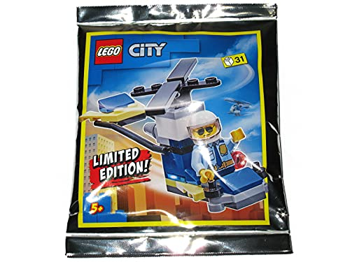 Foto 3 pulgar | Lego City Policía con Helicóptero - Venta Internacional