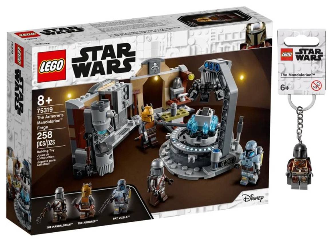 Foto 2 pulgar | Set De Construcción Lego Star Wars The Armorer's Mandalorian Forge 75319 Con Llavero - Venta Internacional.