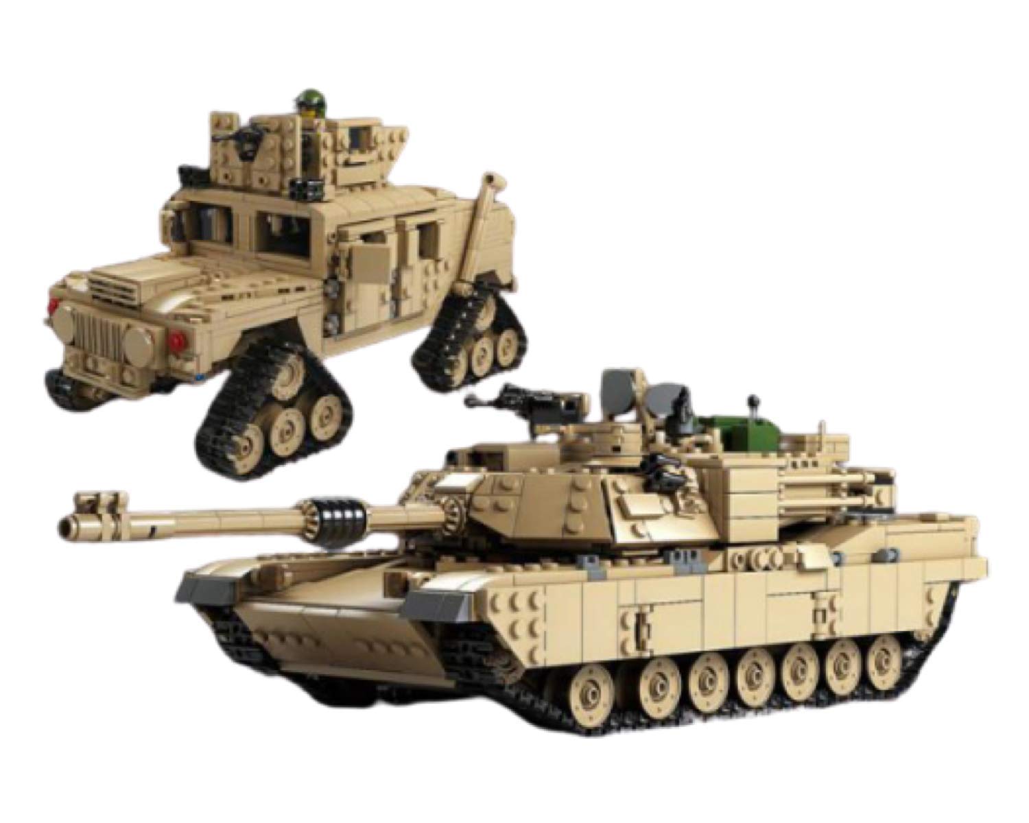 Foto 4 pulgar | Set De Batalla Jim's Military Blocks, 60 Unidades, Us Tank B - Venta Internacional.