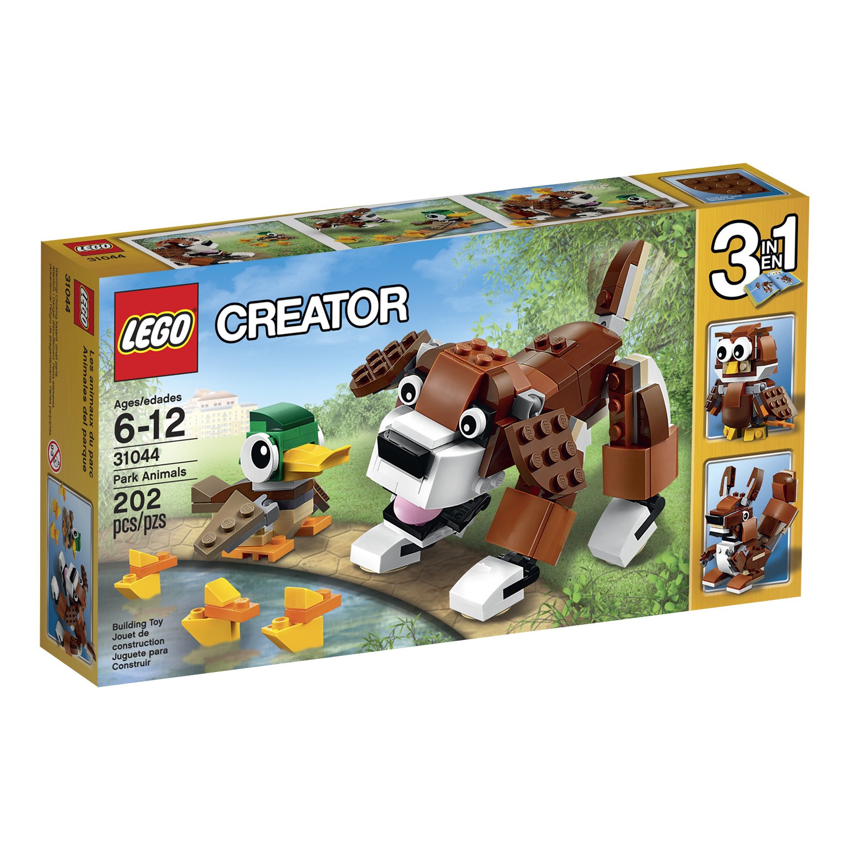 Kit De Animales Del Parque Toy Lego Creator Con 202 Piezas - Venta Internacional.