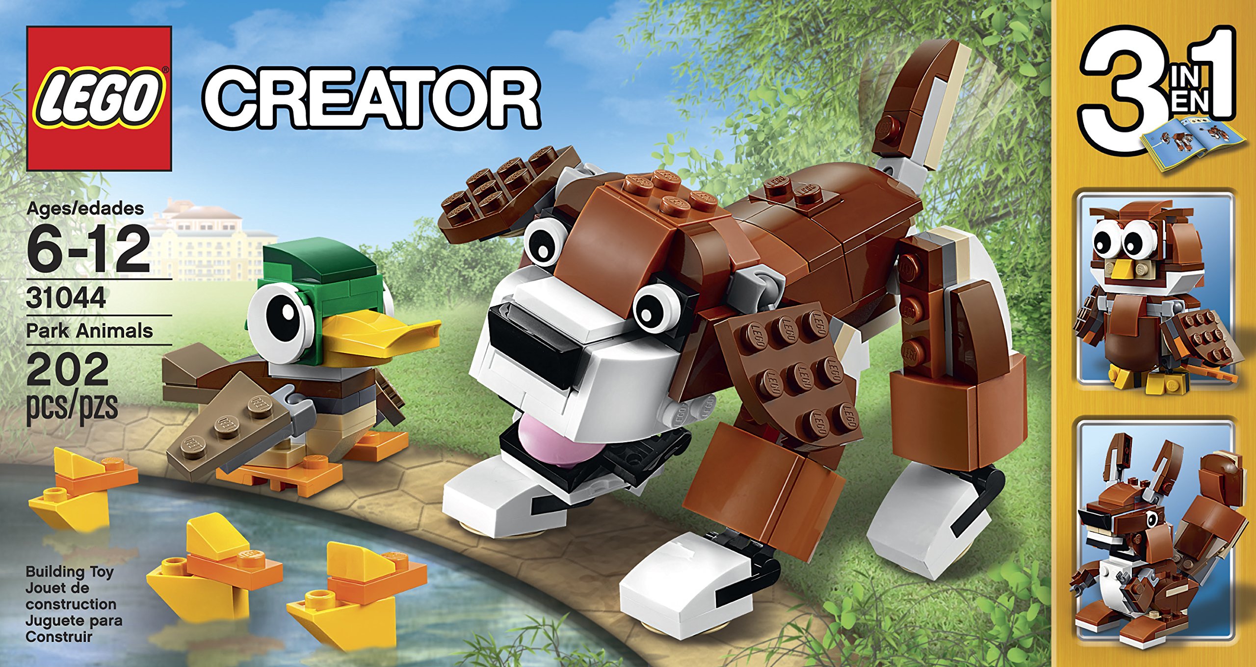 Foto 2 | Kit De Animales Del Parque Toy Lego Creator Con 202 Piezas - Venta Internacional.