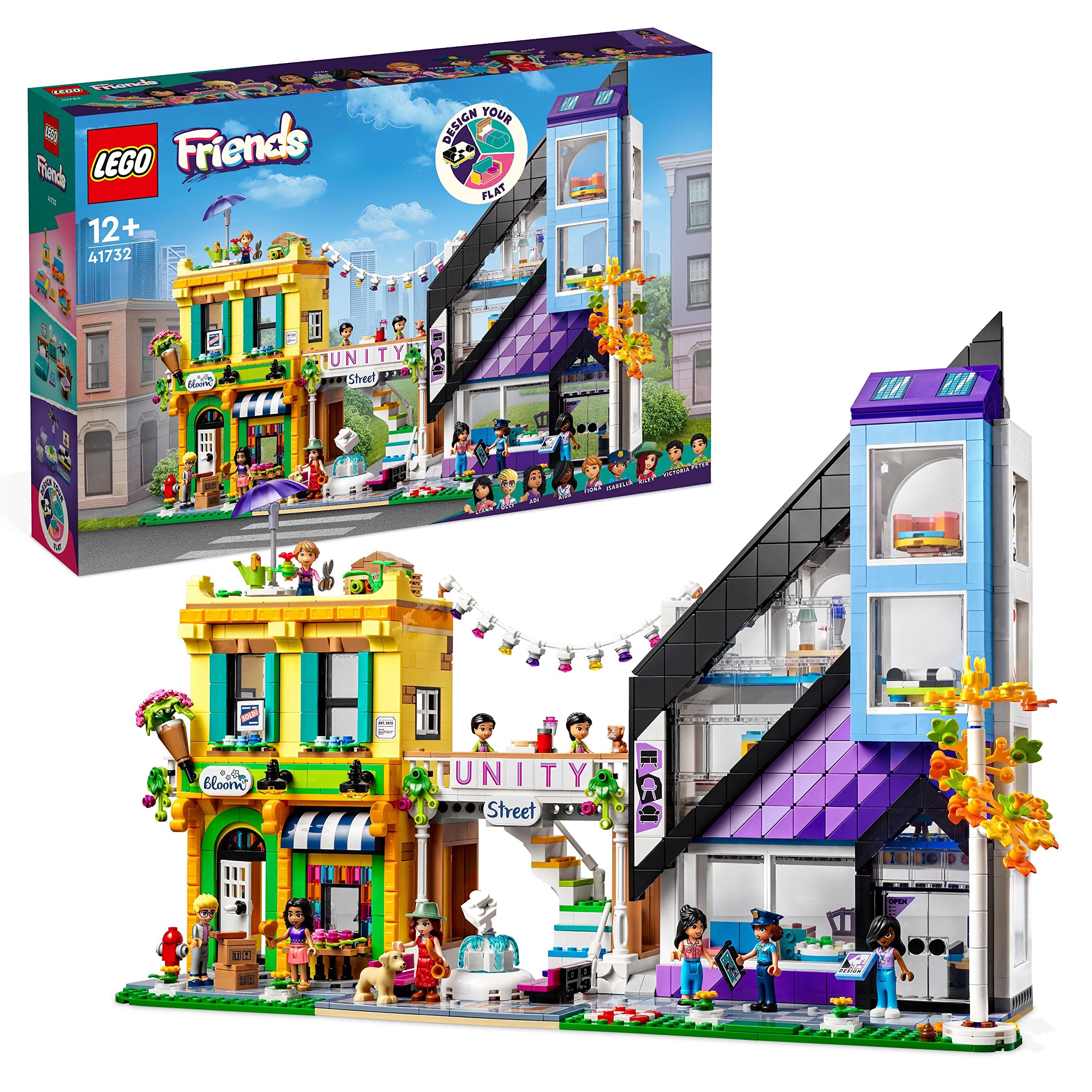 Foto 2 pulgar | Kit de Construcción Lego Friends Flower Shop con 9 Minifiguras para Mayores De 12 Años - Venta Internacional