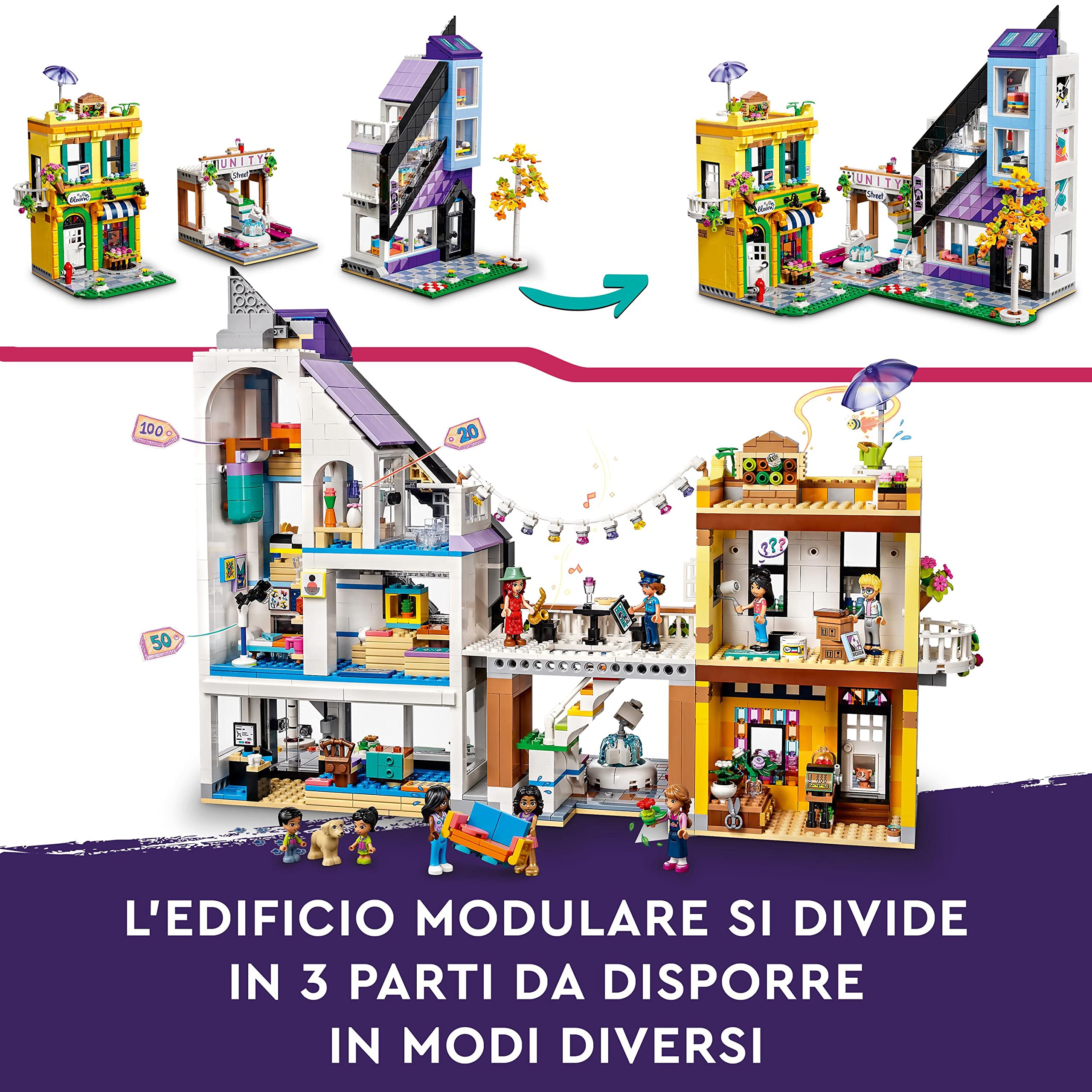 Foto 7 pulgar | Kit de Construcción Lego Friends Flower Shop con 9 Minifiguras para Mayores De 12 Años - Venta Internacional