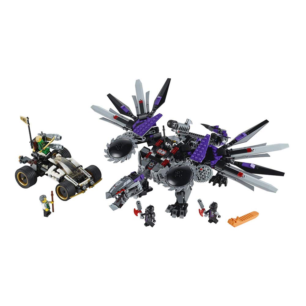 Foto 2 pulgar | Juguete Lego Ninjago Nindroid Mechdragon Y Nya's Car Con 5 Minifiguras - Venta Internacional.