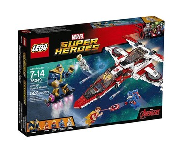 Foto 1 | Juguete Lego Marvel Super Héroes 76049 Avenjet Space Mission - Venta Internacional