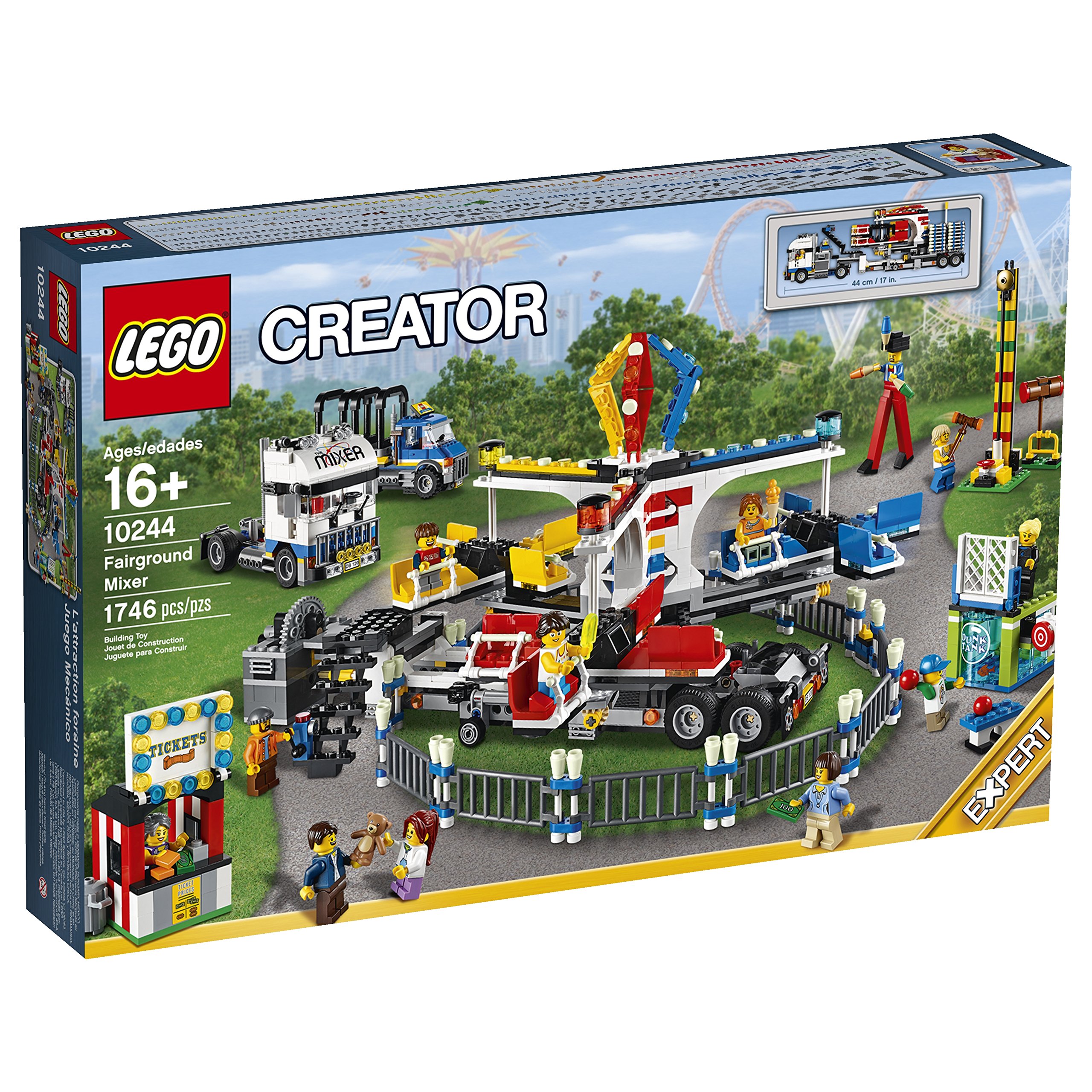 Foto 2 pulgar | Mezclador Toy Lego Creator Expert 10244 Fairground 1700 Piezas - Venta Internacional