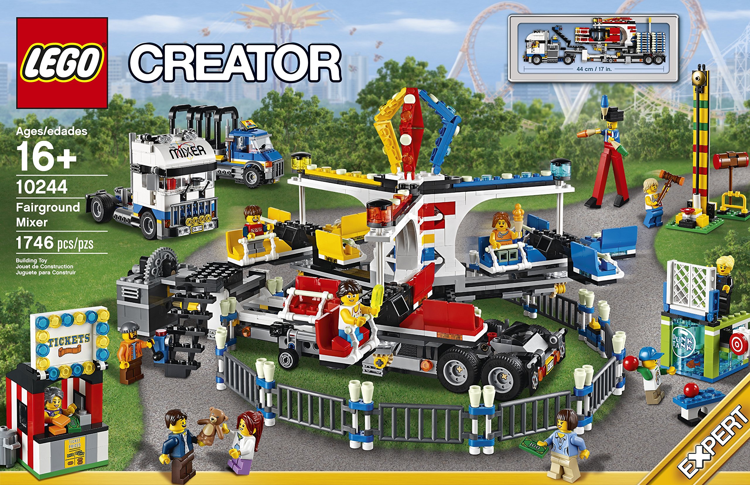 Foto 3 pulgar | Mezclador Toy Lego Creator Expert 10244 Fairground 1700 Piezas - Venta Internacional