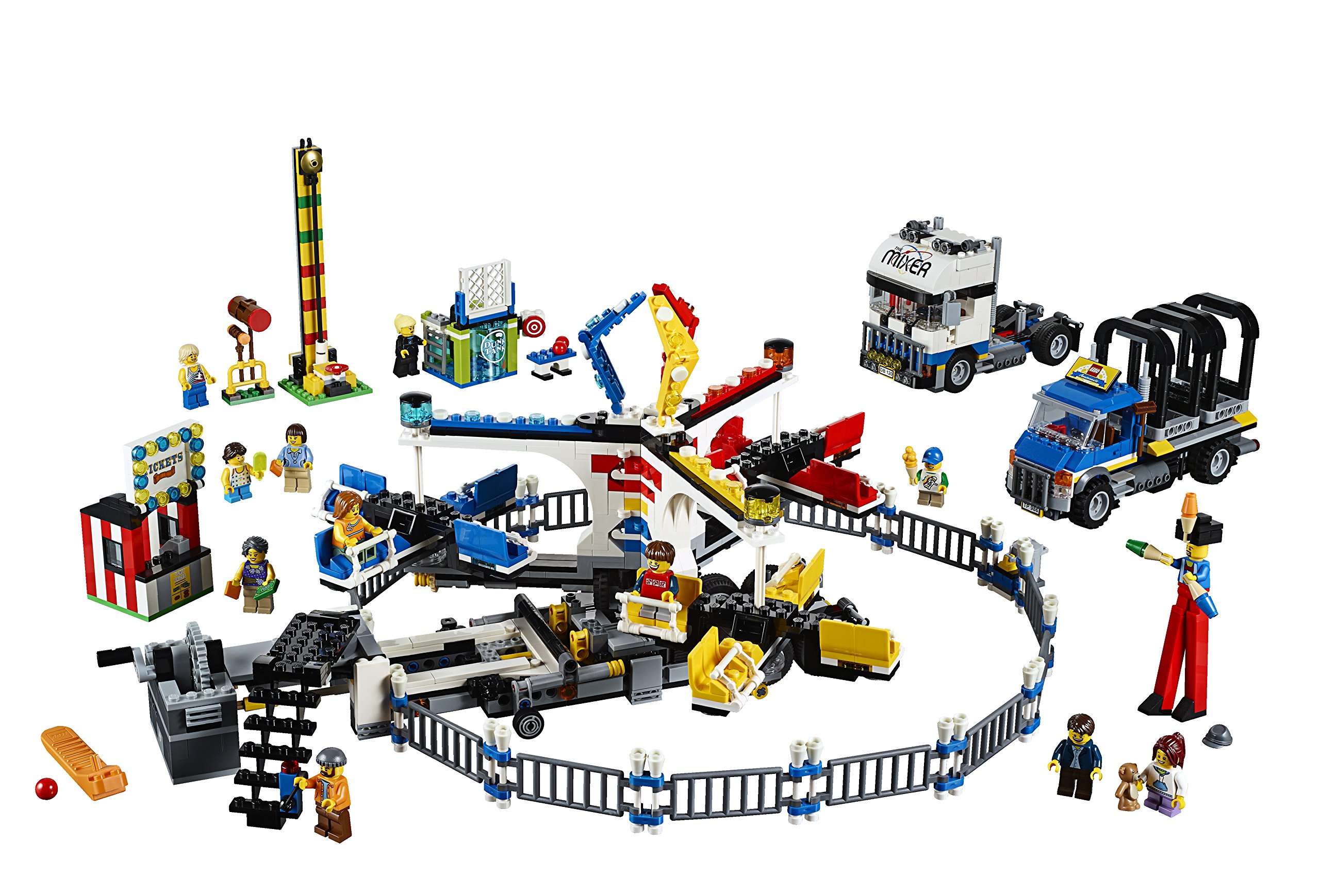 Foto 5 pulgar | Mezclador Toy Lego Creator Expert 10244 Fairground 1700 Piezas - Venta Internacional