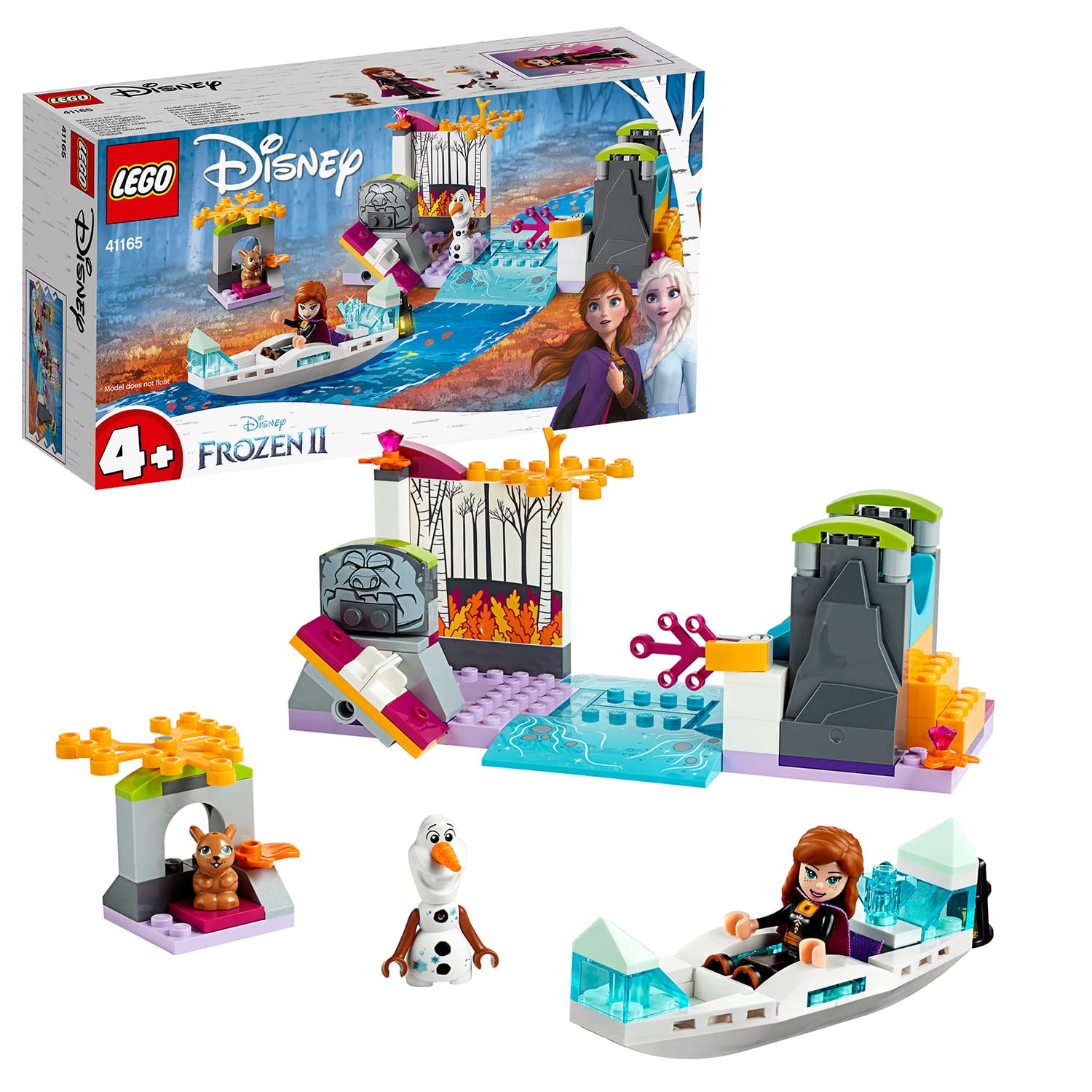 Foto 2 pulgar | Juguete Lego Disney Princess Anna's Canoe Expedition 41165 - Venta Internacional