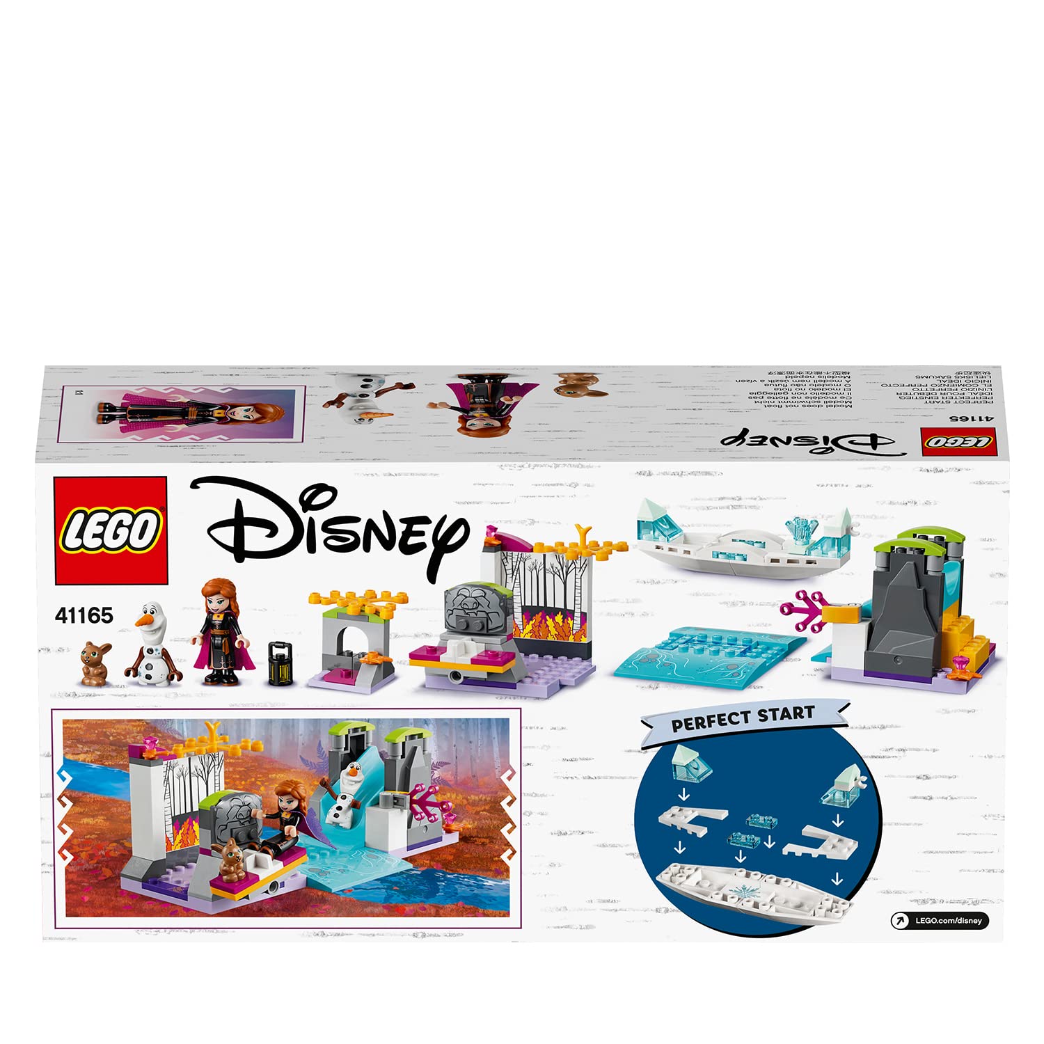 Foto 7 pulgar | Juguete Lego Disney Princess Anna's Canoe Expedition 41165 - Venta Internacional