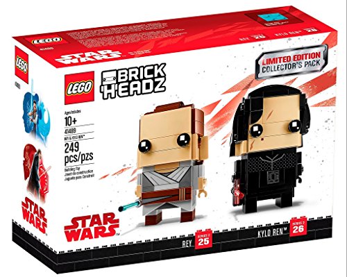 Foto 2 pulgar | Lego Brickheadz Edición Limitada De Star Wars Rey Y Kylo Ren - Venta Internacional.
