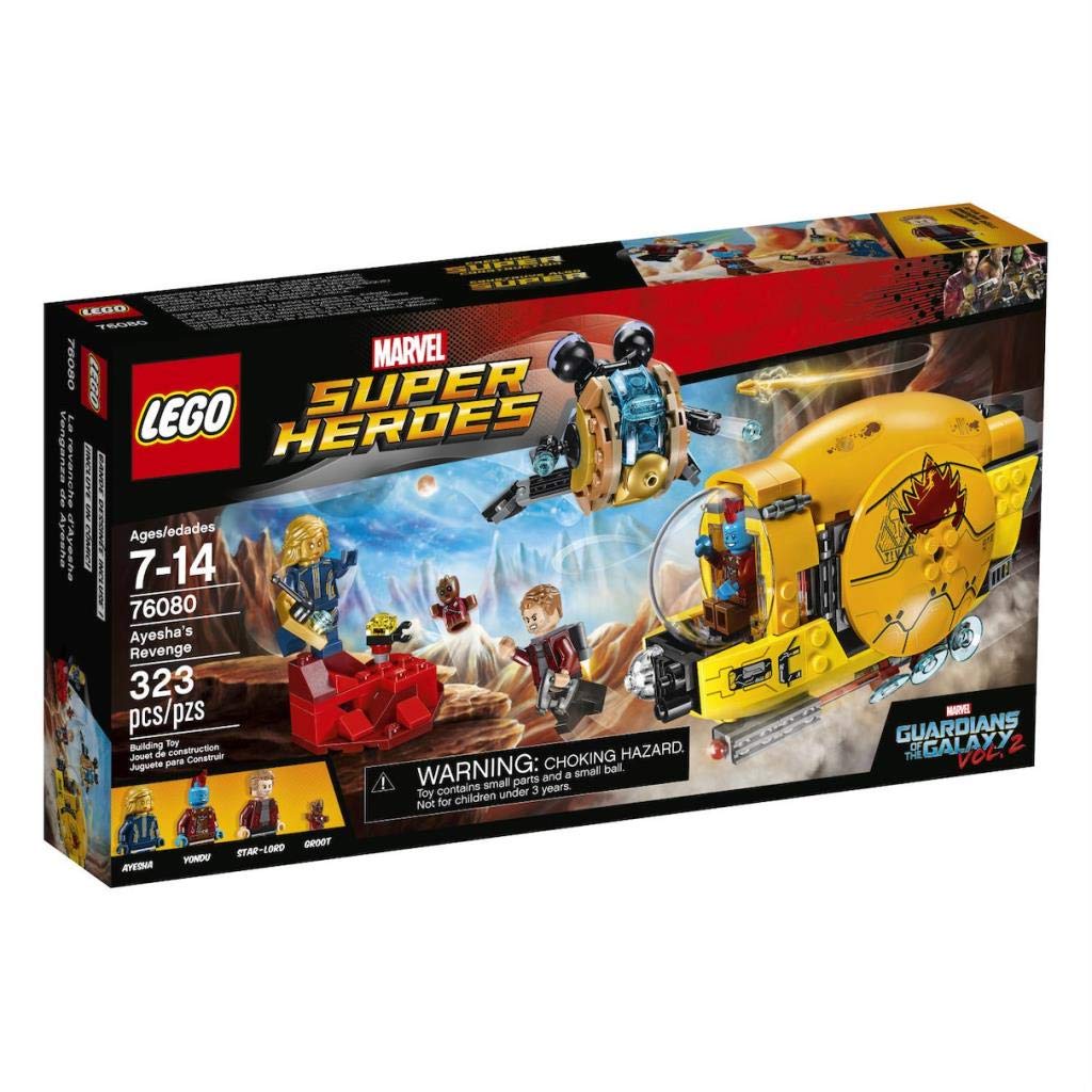 Juguete De Construcción Lego Marvel Super Heroes Ayesha's Revenge 76080 - Venta Internacional.