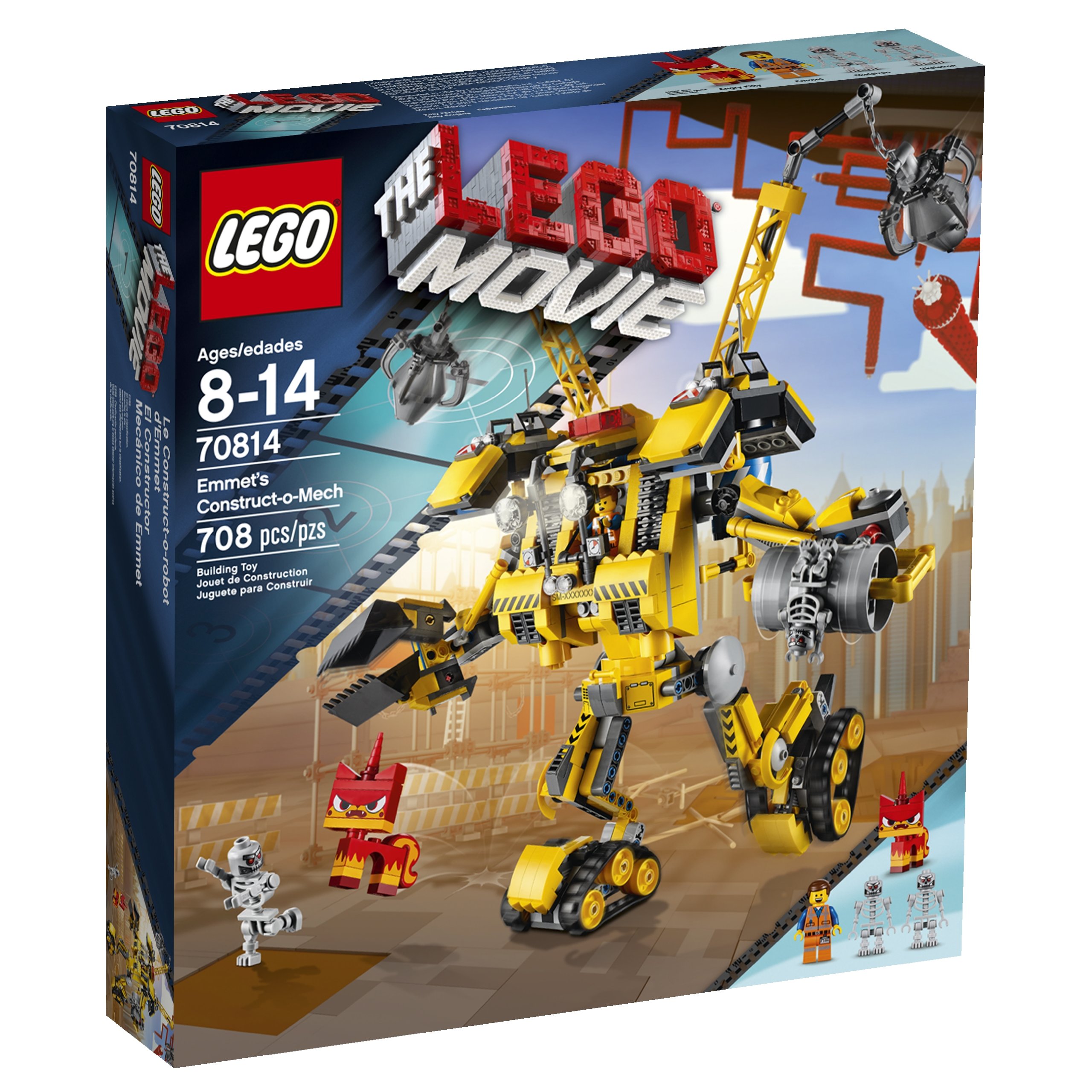 Set De Construcción Lego Movie 70814 Emmet's Construct-o-mec - Venta Internacional.