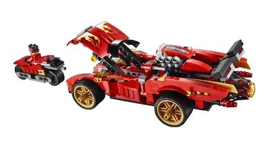 Foto 6 | Cargador Ninja Lego Ninjago 70727 X-1 - Venta Internacional.
