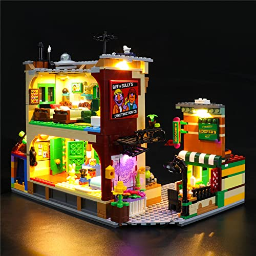 Kit De Luces Para La Maqueta De Construcción De Sesame Street 21324 De Lego Ideas - Venta Internacional.