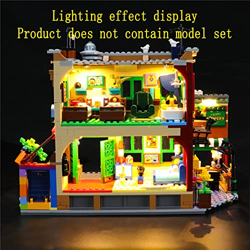 Foto 5 pulgar | Kit De Luces Para La Maqueta De Construcción De Sesame Street 21324 De Lego Ideas - Venta Internacional.