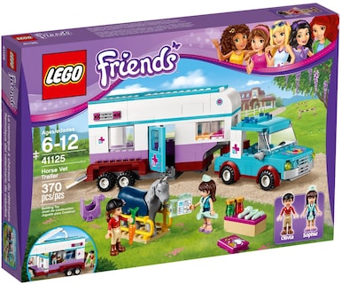 Foto 1 | Kit De Construcción Lego 41125 Horse Vet Trailer Con 370 Piezas - Venta Internacional.