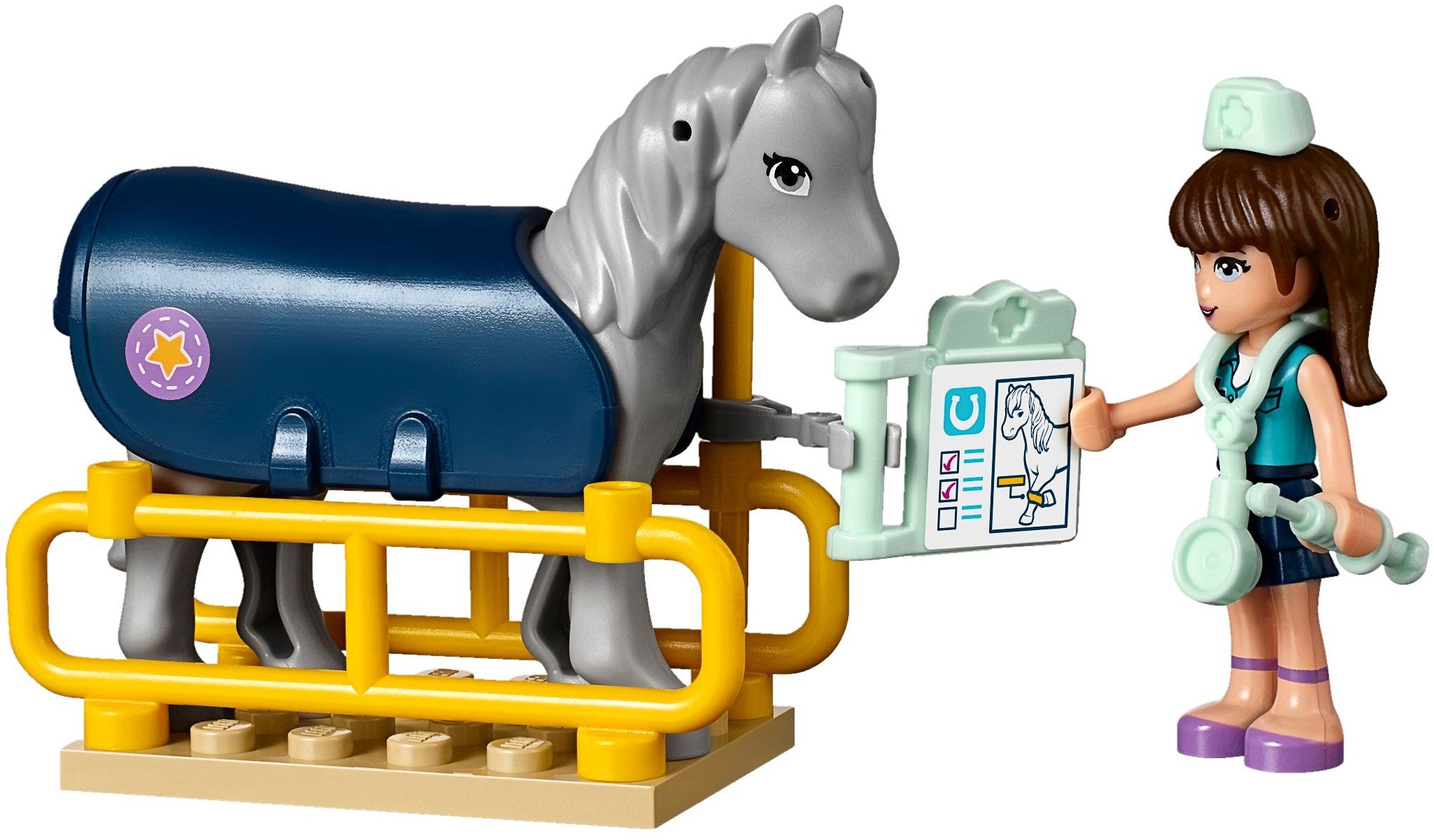 Foto 6 | Kit De Construcción Lego 41125 Horse Vet Trailer Con 370 Piezas - Venta Internacional.