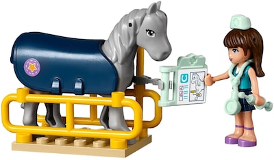 Foto 6 | Kit De Construcción Lego 41125 Horse Vet Trailer Con 370 Piezas - Venta Internacional.