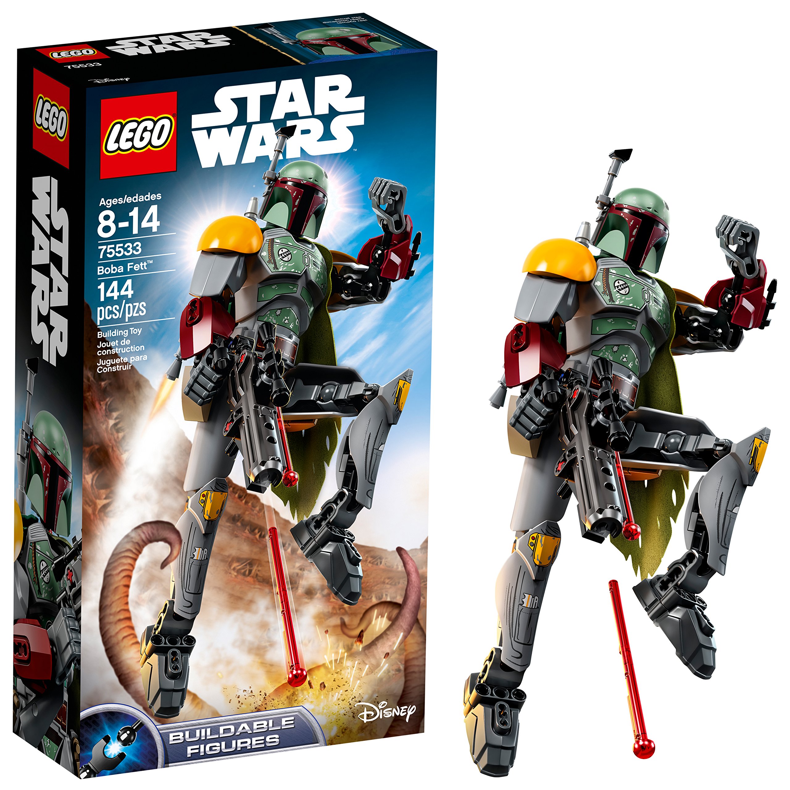 Foto 2 pulgar | Kit De Construcción Lego Star Wars Boba Fett El Regreso Del Jedi - Venta Internacional.