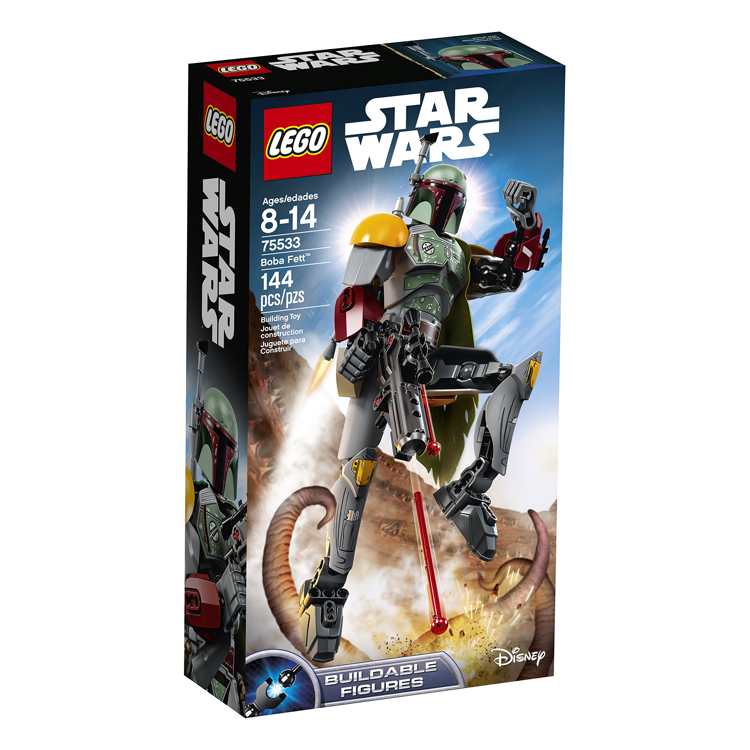 Foto 5 pulgar | Kit De Construcción Lego Star Wars Boba Fett El Regreso Del Jedi - Venta Internacional.