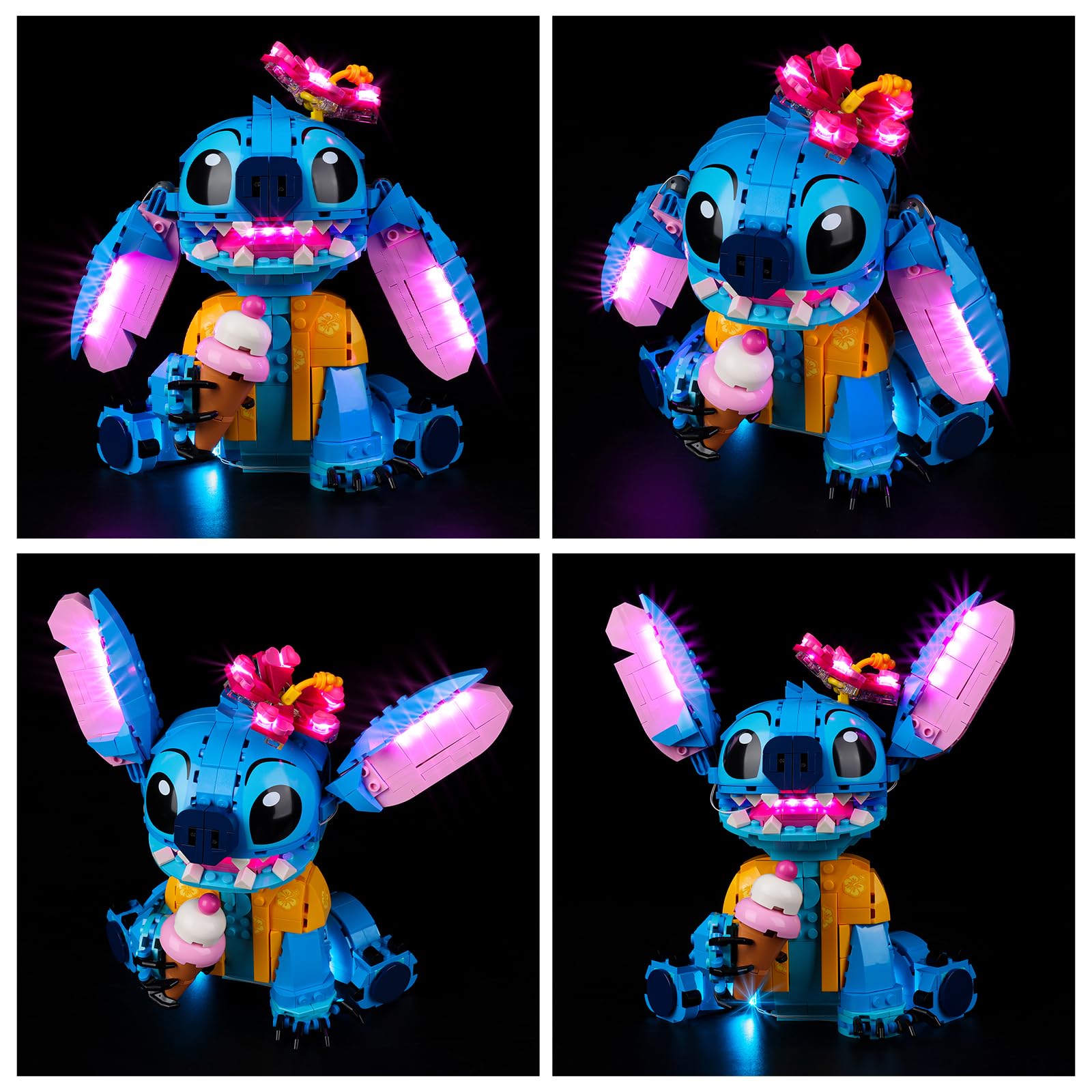 Foto 4 pulgar | Kit De Luces Para Juguete De Construcción Lego Disney Stitch 43249 - Venta Internacional.