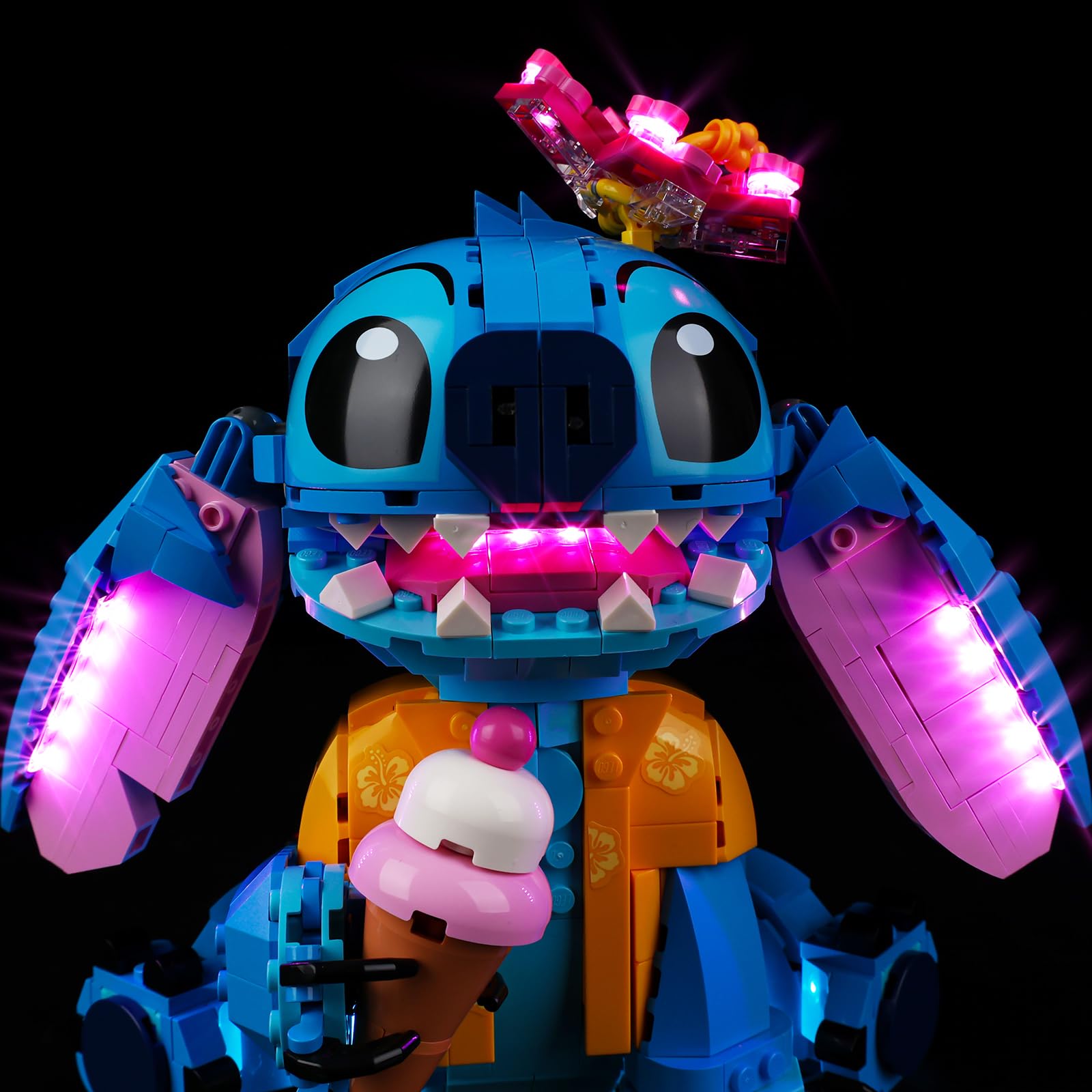 Foto 6 | Kit De Luces Para Juguete De Construcción Lego Disney Stitch 43249 - Venta Internacional.