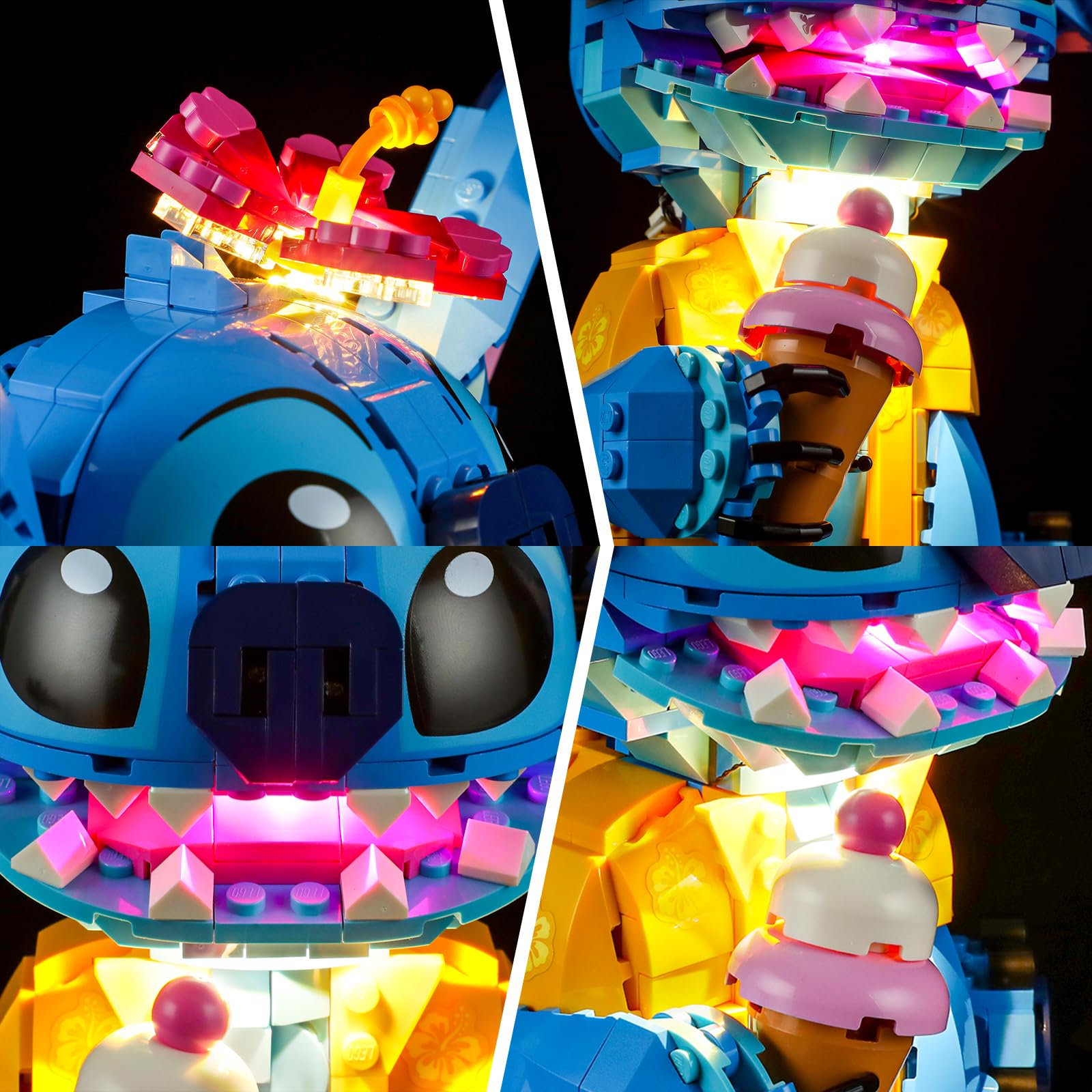 Foto 4 pulgar | Kit De Iluminación Briksmax Para Lego Disney Stitch Building Set 43 - Venta Internacional.