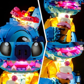 Foto 3 | Kit De Iluminación Briksmax Para Lego Disney Stitch Building Set 43 - Venta Internacional.